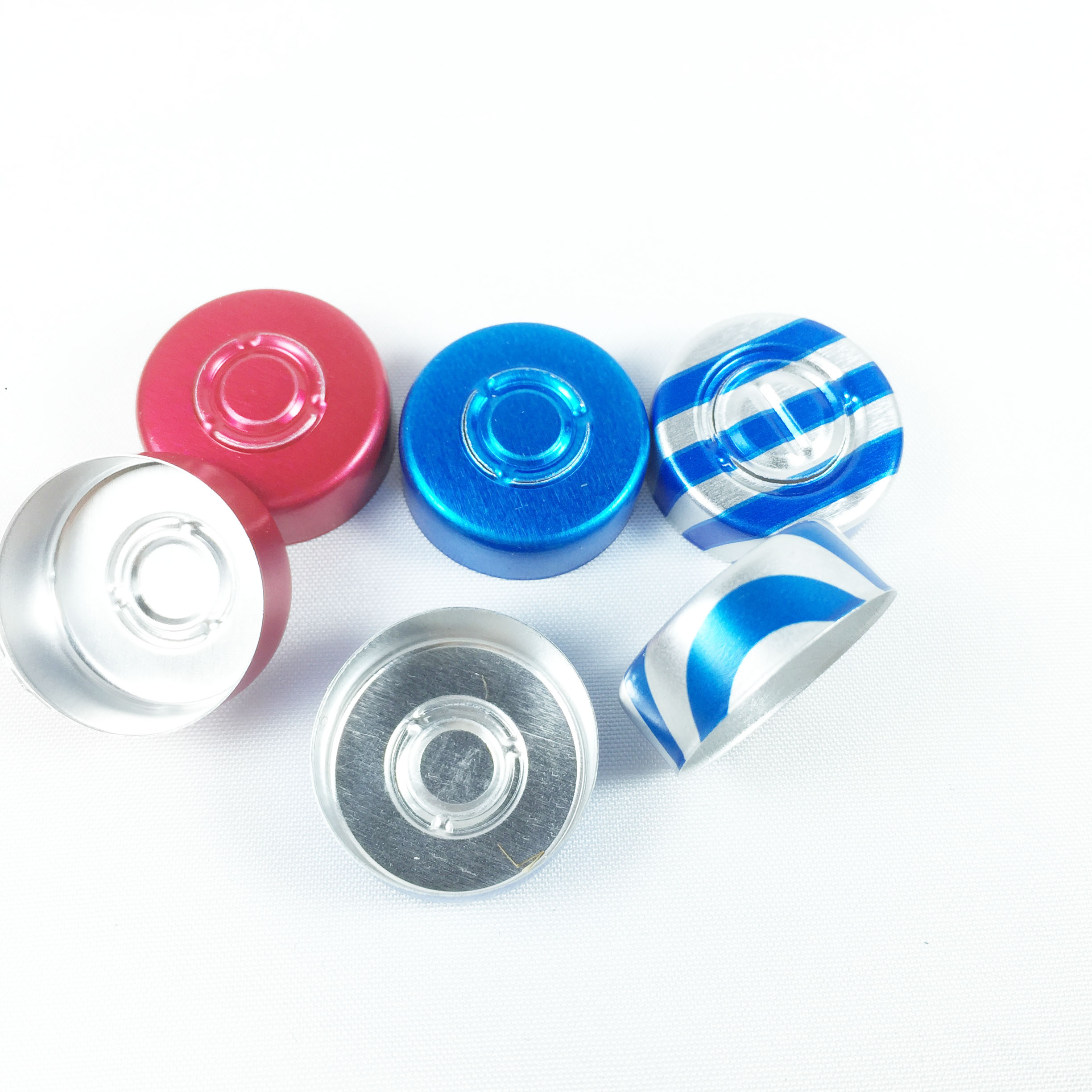 Aluminium flip off cap 20mm for Vials