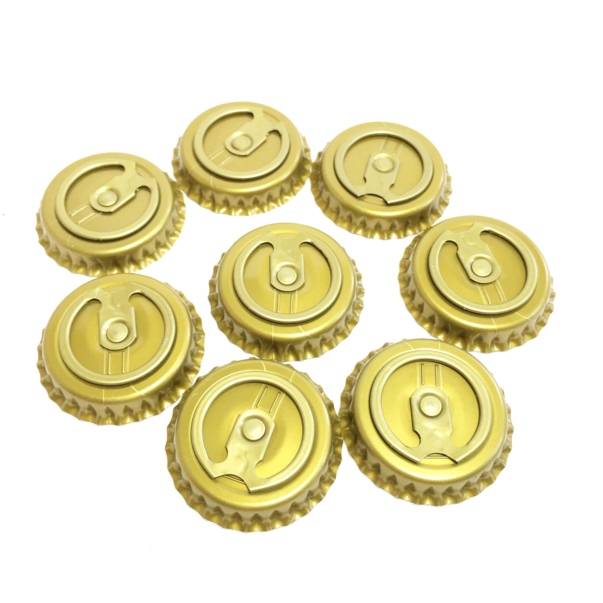 26mm Tinplate Ring Pull Cap