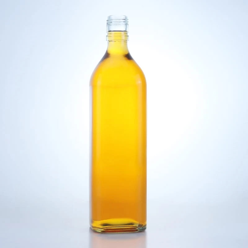 750ml square vodka glass bottles